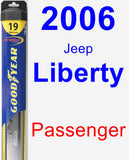 Passenger Wiper Blade for 2006 Jeep Liberty - Hybrid