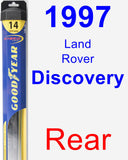 Rear Wiper Blade for 1997 Land Rover Discovery - Hybrid