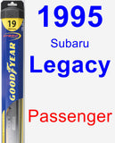 Passenger Wiper Blade for 1995 Subaru Legacy - Hybrid