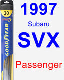 Passenger Wiper Blade for 1997 Subaru SVX - Hybrid