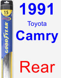 Rear Wiper Blade for 1991 Toyota Camry - Hybrid