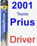 Driver Wiper Blade for 2001 Toyota Prius - Hybrid